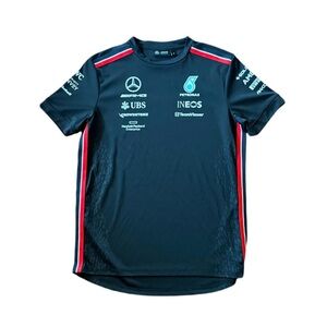 Mercedes-AMG Petronas Team Black Performance Tee - Size M